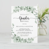 Klassieke Groene Eucalyptus Geslacht Vrouw: Kaart (Staand voorkant)