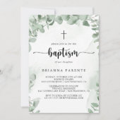 Klassieke groene eucalyptusvulbuis kaart (Voorkant)