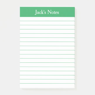 Klassieke Groene Gepersonaliseerde Post-it Nota's Post-it® Notes