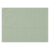 Klassieke groene gingham kerst geruite plaid tafelkleed (Voorkant (Horizontaal))