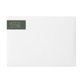 Klassieke groene houndstooth Kerstmis (Voorkant)