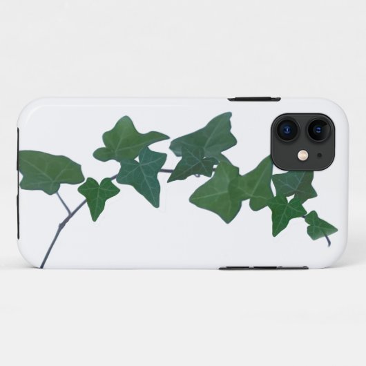 Klassieke groene Ivy Case-Mate iPhone Case (Achterkant (horizontaal))