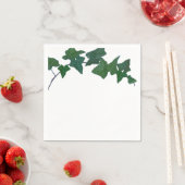 Klassieke groene Ivy Servet (Insitu)