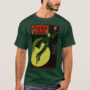 Klassieke Groene Lama T-shirt