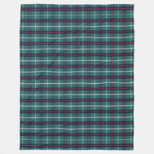 Klassieke Groene Plaid Fleece Deken