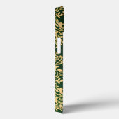 Klassieke groene rococo ornamenten Case-Mate iPhone case (Achterkant / Rechts)