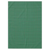 Klassieke groene rode plaid tafelkleed (Voorkant)