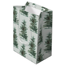 Klassieke Groene Waterverf Pijnboom