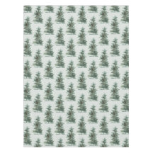 Klassieke Groene Waterverf Pijnboom