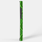 Klassieke groene wervelingen samsung galaxy hoesje (Rechterkant)