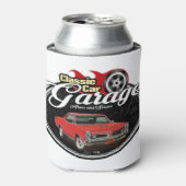 Klassieke GTO-garage Blikjeskoeler (Blikje Voorkant)