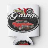 Klassieke GTO-garage Blikjeskoeler (Achterkant)