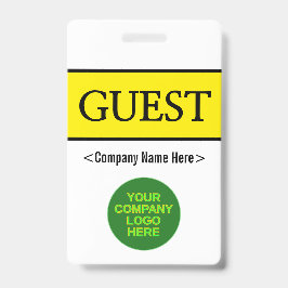 Klassieke "GUEST"-badge Badge