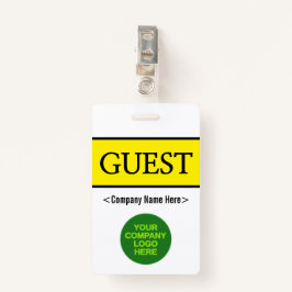 Klassieke "GUEST"-badge Badge