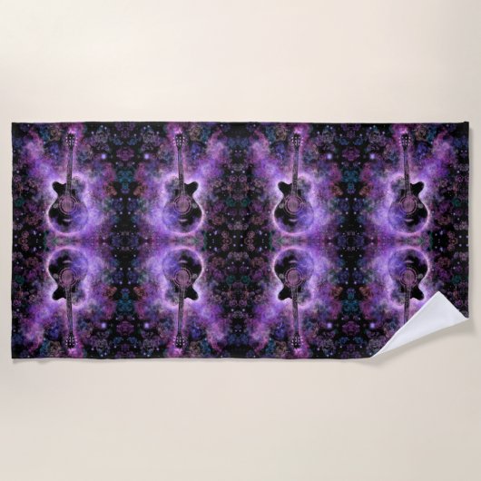 Klassieke Guitar Strandlaken (Voorkant)