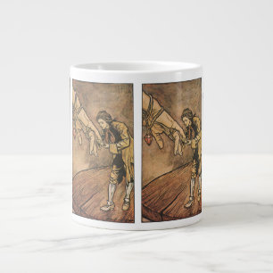 Klassieke Gulliver's Travels van Arthur Rackham Grote Koffiekop