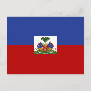 Klassieke Haïtiaanse vlag Briefkaart