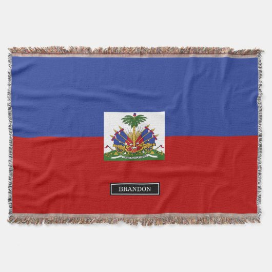 Klassieke Haïtiaanse vlag Deken (Voorkant)