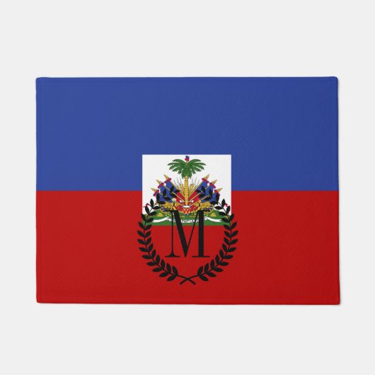 Klassieke Haïtiaanse vlag Deurmat (Voorkant)