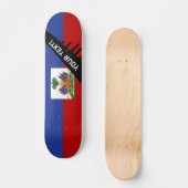 Klassieke Haïtiaanse vlag Skateboard (Voorkant)