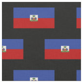 Klassieke Haïtiaanse vlag Stof (Close Up)