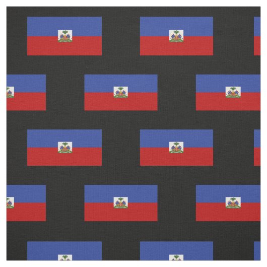 Klassieke Haïtiaanse vlag Stof (Swatch)