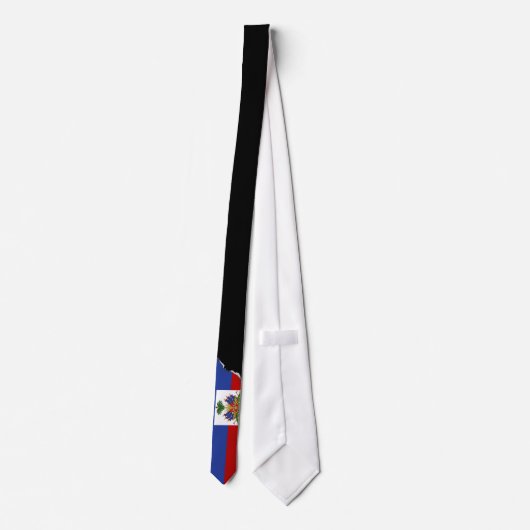 Klassieke Haïtiaanse vlag Stropdas (Achterkant)