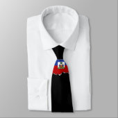 Klassieke Haïtiaanse vlag Stropdas (Gebonden)