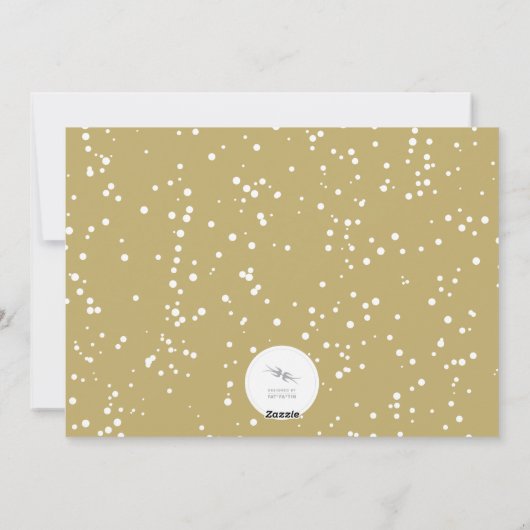 Klassieke Hallelujah Religieuze kerstfotokaart Feestdagenkaart (Achterkant)