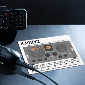 Klassieke Hallicrafters S 20R Radio Receiver QSL Briefkaart