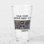 Klassieke Hallicrafters S 20R-radioontvanger Glas (Voorkant)