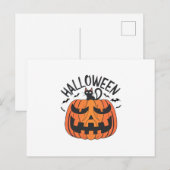 Klassieke Halloween Briefkaart (Voorkant / Achterkant)