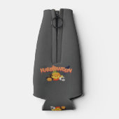 Klassieke Halloween fles Koeler met Zip (Achterkant)