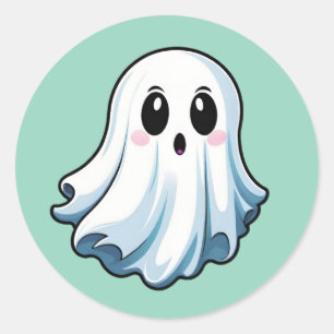 Klassieke Halloween Ghost Stickers