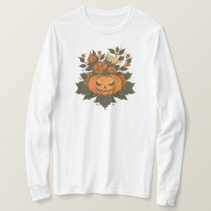 Klassieke/Halloween/herfst/pompoen T-shirt