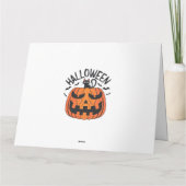 Klassieke Halloween Kaart (Achterkant)