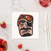 Klassieke Halloween piraat Servet (Insitu)