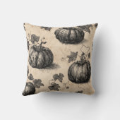 Klassieke Halloween pompoenen Kussen (Achterkant)