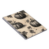 Klassieke Halloween pompoenen Notitieboek (Rechterzijde)