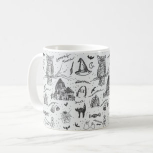 Klassieke Halloween Print Coffee Mok