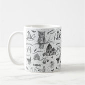 Klassieke Halloween Print Coffee Mok (Links)