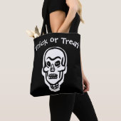 Klassieke Halloween Skull | Donkere Trick or treat Tote Bag (Dichtbij)