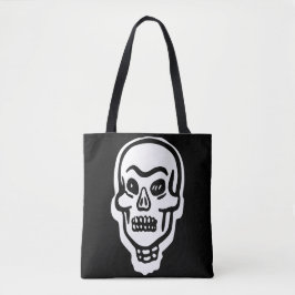 Klassieke Halloween Skull Tote Bag