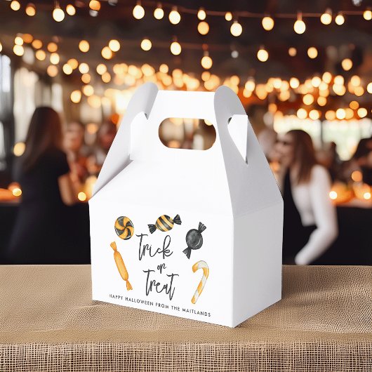 Klassieke Halloween Snoep Trick or treat Bedankdoosjes