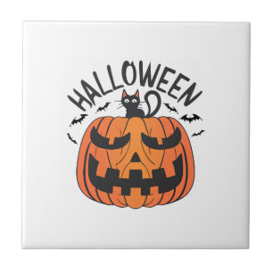 Klassieke Halloween Tegeltje