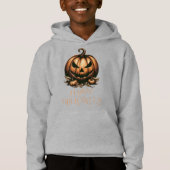 Klassieke happy Halloween pompoen (Voorkant)