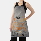 Klassieke,  Happy Halloween Schort (Insitu)