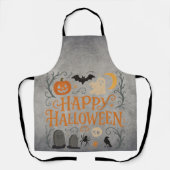 Klassieke,  Happy Halloween Schort (Voorkant)