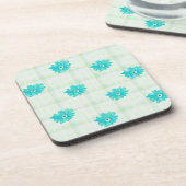 Klassieke harmonie van tinten bier onderzetter (Linkerzijde)