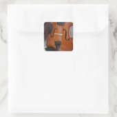 Klassieke Harmonie Vierkante Sticker (Tas)